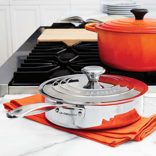 Stainless Steel Sauté Pan, view 6